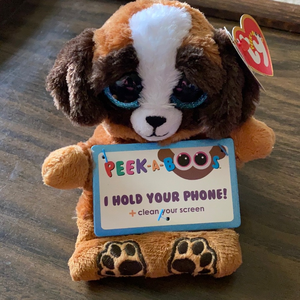 🎁New🎁 Peek-A-Boo Phone Holder +Clean Your Screen - Picture 1 of 4
